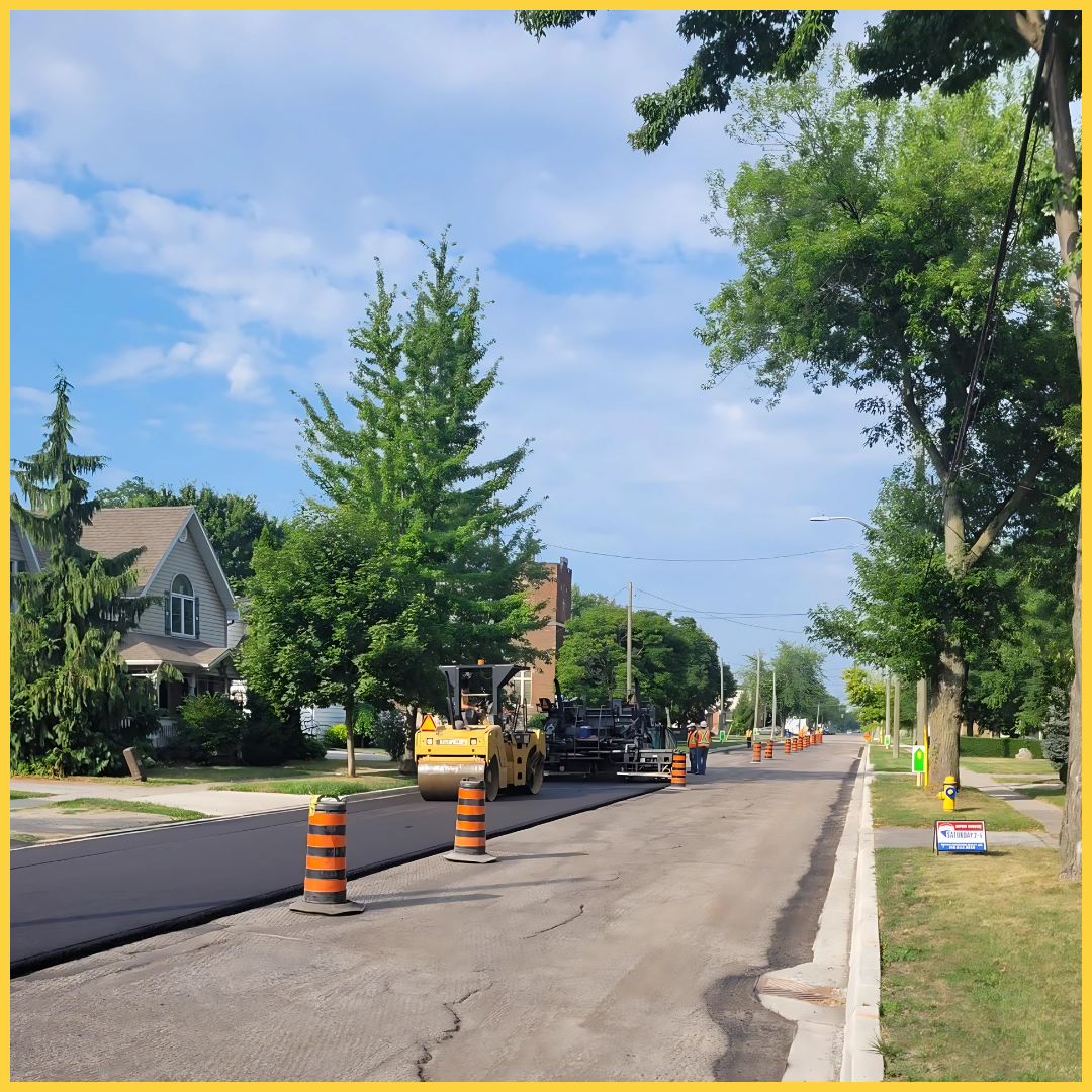 Tilbury Paving Project