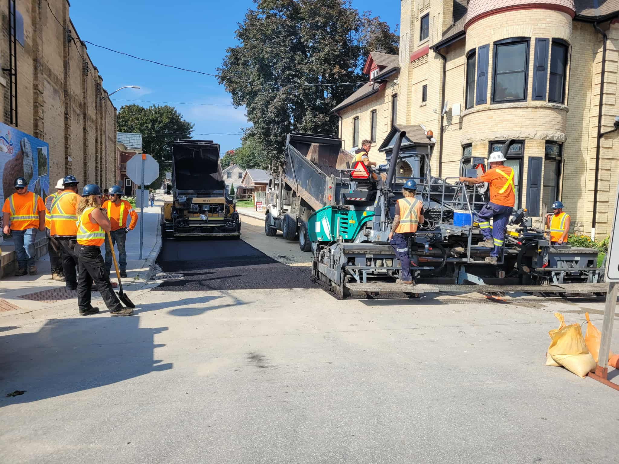 Arran-Elderslie Echelon Paving